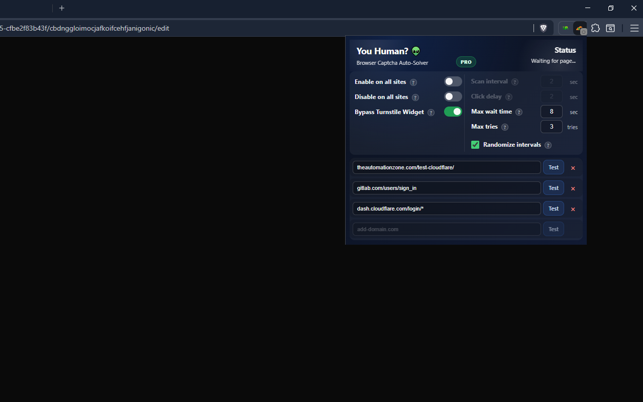 You Human? 👽 - Cloudflare Challenge Auto Solver (Chrome Extension) - Image 3